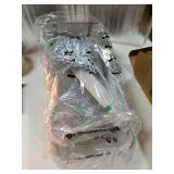 Bathroom Counter Organizer - Countertop Storage, Cosmetics & Skincare Shelf, Makeup Organizer, Perfume Tray, Spice Rack for Kitchen (2 Tier - Grey) - Retail: $26