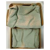 24x24 Pillow Covers Set of 2 Euro Sham Pillow Covers Cotton Euro Pillow Shams, Boho Throw Pillow Covers Large Decorative Square Pillowcase for Couch Bed, Sage Green - Retail: $37