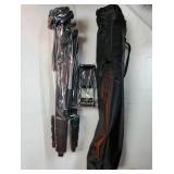 72-Inch Tripod for iPad iPhone, Camera Tripod for Phone with 2 in 1 Phone Holder for Cell Phone/Tablet/Webcam/Gopro with Carry Bag and Wireless Remote for Photography/Video - Retail: $25