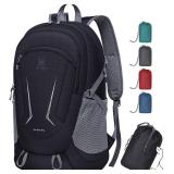 Backpack - Ultra Lightweight Packable Backpack for Travel Camping, 45L Hiking Back Pack Waterproof Foldable Daypack for Men Women Black - Retail: $16