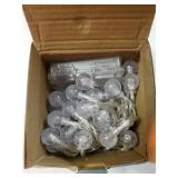 Globe String Lights, 16.4Ft 50 LED Fairy Lights Battery Operated with Remote Control for Party, Wedding, Halloween, Christmas Decorations Warm White - Retail: $13