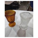 Hobnail Glass Goblet Collection