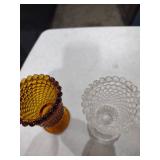 Hobnail Glass Goblet Collection