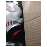 Christmas Holiday Decor Box Set with Snowman and Scene