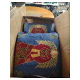 Christmas Decor Collection with Angel Needlepoint