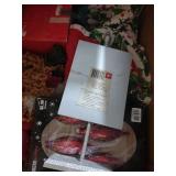 Christmas Decor Collection with Angel Needlepoint