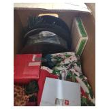 Christmas Decor Collection with Angel Needlepoint