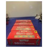 4 Holiday Style 50-Count Indoor Multi Lights Set