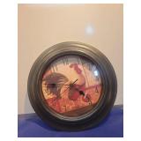 Decorative Rooster Wall Clock needs batteries