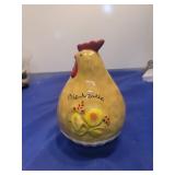 French Country Ceramic Chicken Figurine