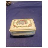 Christmas Bells Porcelain Trinket Box