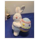 Easter Bunny Ceramic Candy Holder