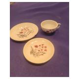 Pink Floral Tea Cup and Saucer Set