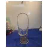 Cut Crystal Flower Basket