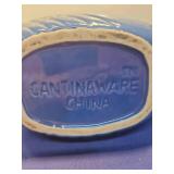 Royal Blue Canadian Geese Pitcher