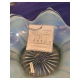 Fenton Opalescent Glass Basket