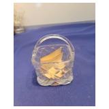 Crystal Glass basket