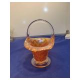 Imperial Glass Marigold Basket