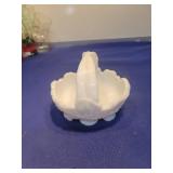 Westmoreland Milk Glass Shell Dish