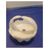 Westmoreland Milk Glass Shell Dish