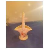 Floral Pattern Ceramic Basket