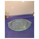 Depression Glass Green Plates