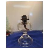 Clear Glass Oil Lamp Base