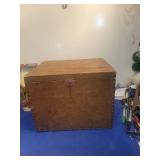 Betty Ann Tea Blossom Brand Wooden Storage Box