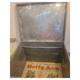 Betty Ann Tea Blossom Brand Wooden Storage Box