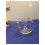 Clear Glass Fish Bowl