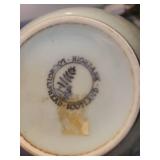 Highland Scotland Small White Ceramic Vase