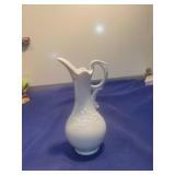 White Porcelain Decorative Pitcher