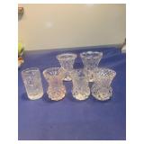 Clear Glass Bud Vase Collection