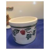 Santa Anita Pottery Apple Design Canister