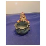 Santa Claus Figure with Bowl Decoration
