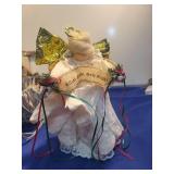 Silent Night Christmas Angel Decoration