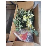 Artificial Yellow Hydrangea Garland