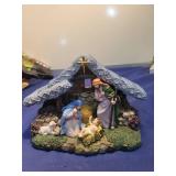 Christmas Nativity Scene with Stable needs batteries