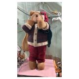 32 inch Holiday Teddy Bear with Gift Sack
