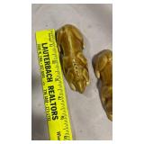 Brown Ceramic Salt and Pepper Shaker Set