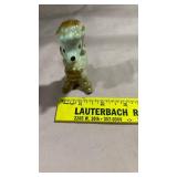 White Porcelain Terrier Dog Figurine