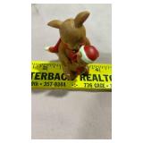 1990s Avon Mouse Figurine with Red Dress