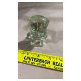 Clear Glass Puppy Figurine