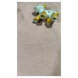 1940s Japanese Porcelain Dog Figurine