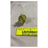 Hand-Blown Glass Bird Figurine