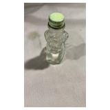Dog Glass Bottle with Metal Cap