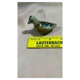 Hand-Painted Mexican Pottery Bird Figurine
