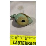 Hand-Painted Mexican Pottery Bird Figurine