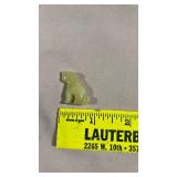 Carved Jade Dog Figurine