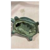 Bronze dog Ashtray